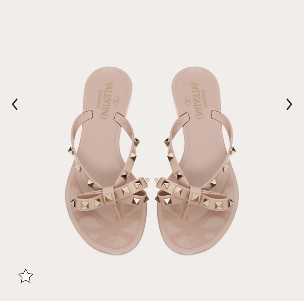 Valentino garavani rockstud pvc sandal